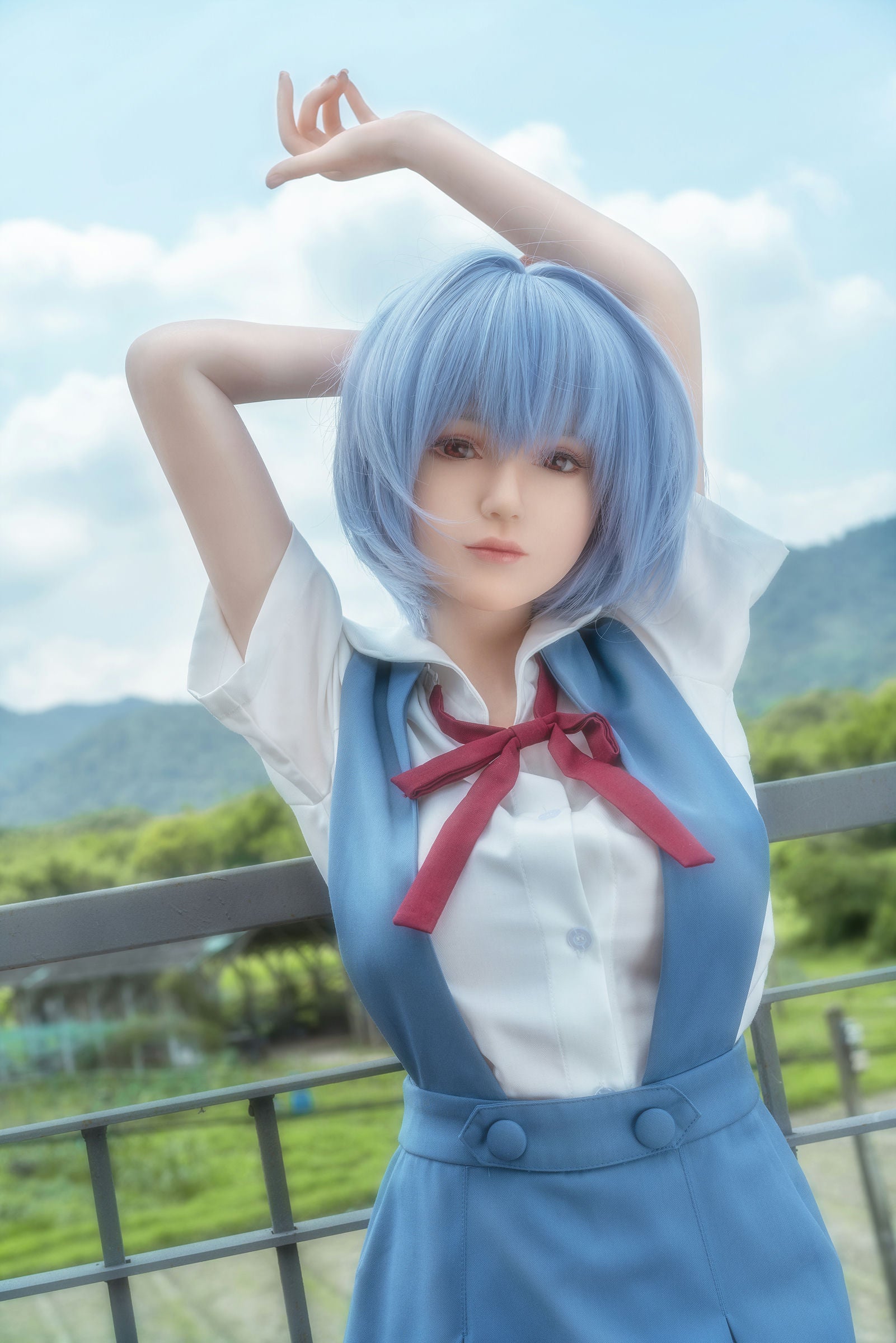 Cosplay Character Full Silicone Game Lady - 156cm A Cup - Anime 03 Head