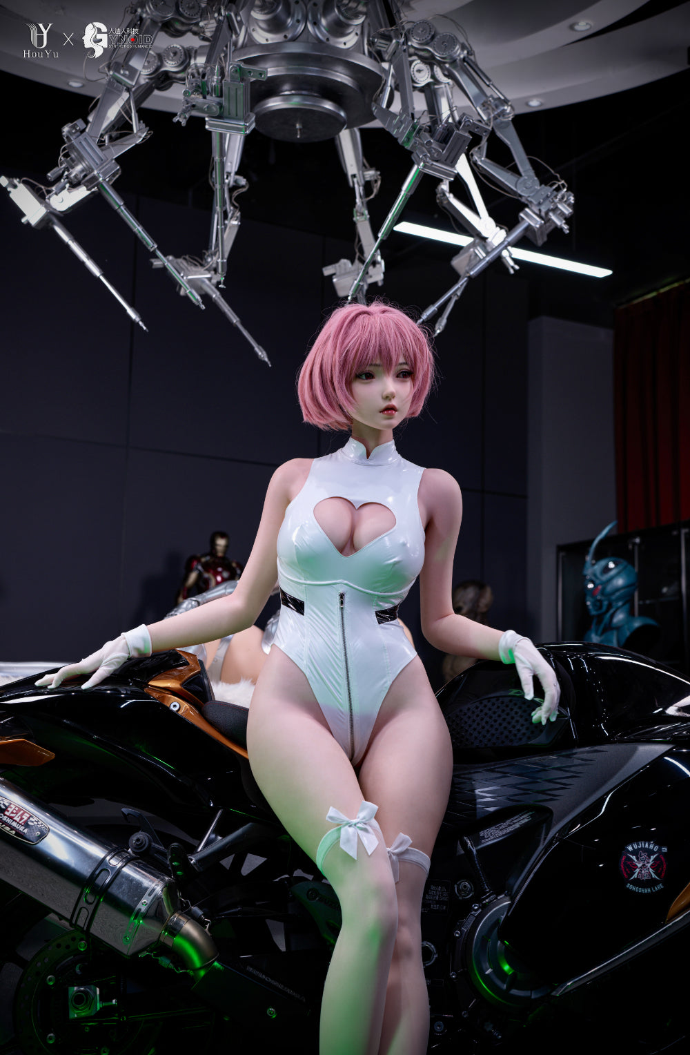 Platinum Full Silicone Gynoid x HouYu 150 cm - Eva